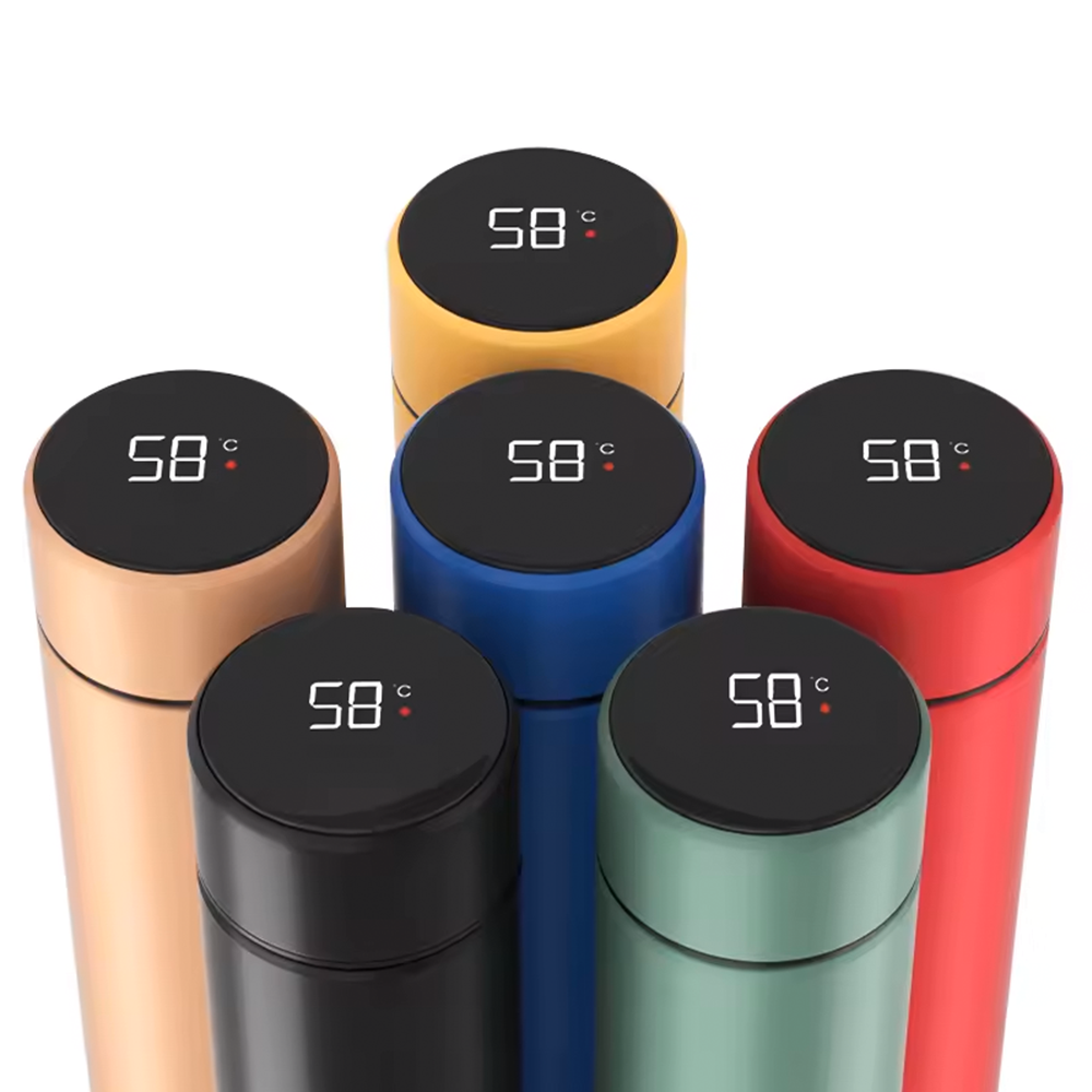 Customization Temperature Display Thermos Cup Colors