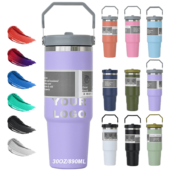 Drinking Tumblers With Lifting Handle-20OZ,30OZ,40OZ