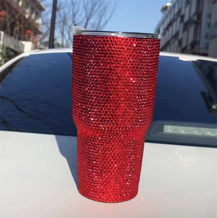 Diamond Tumbler Red