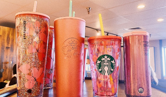 Starbucks Tumbler​ Pink